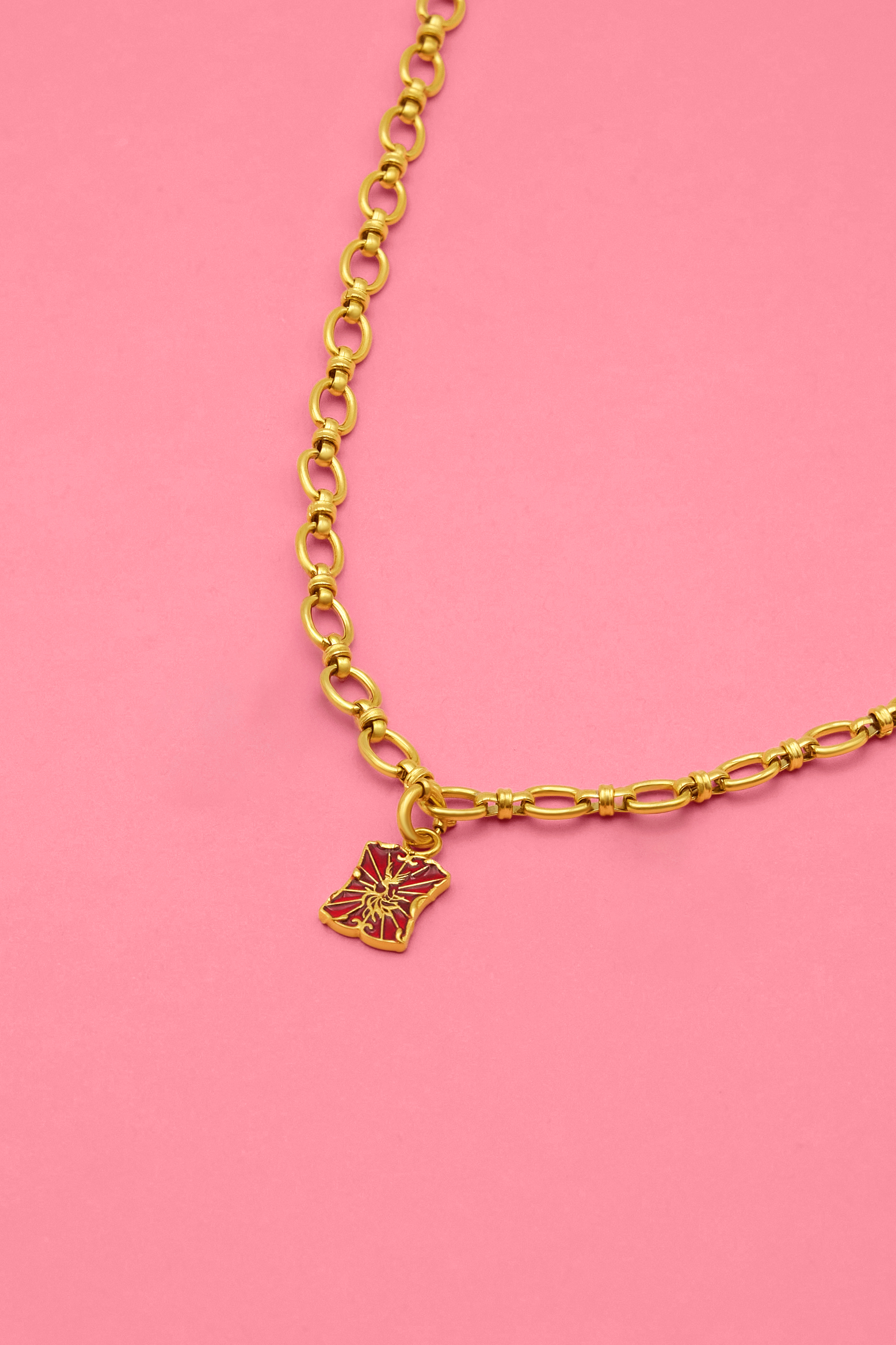 Signature Link Necklace - Single Charm Gift Set