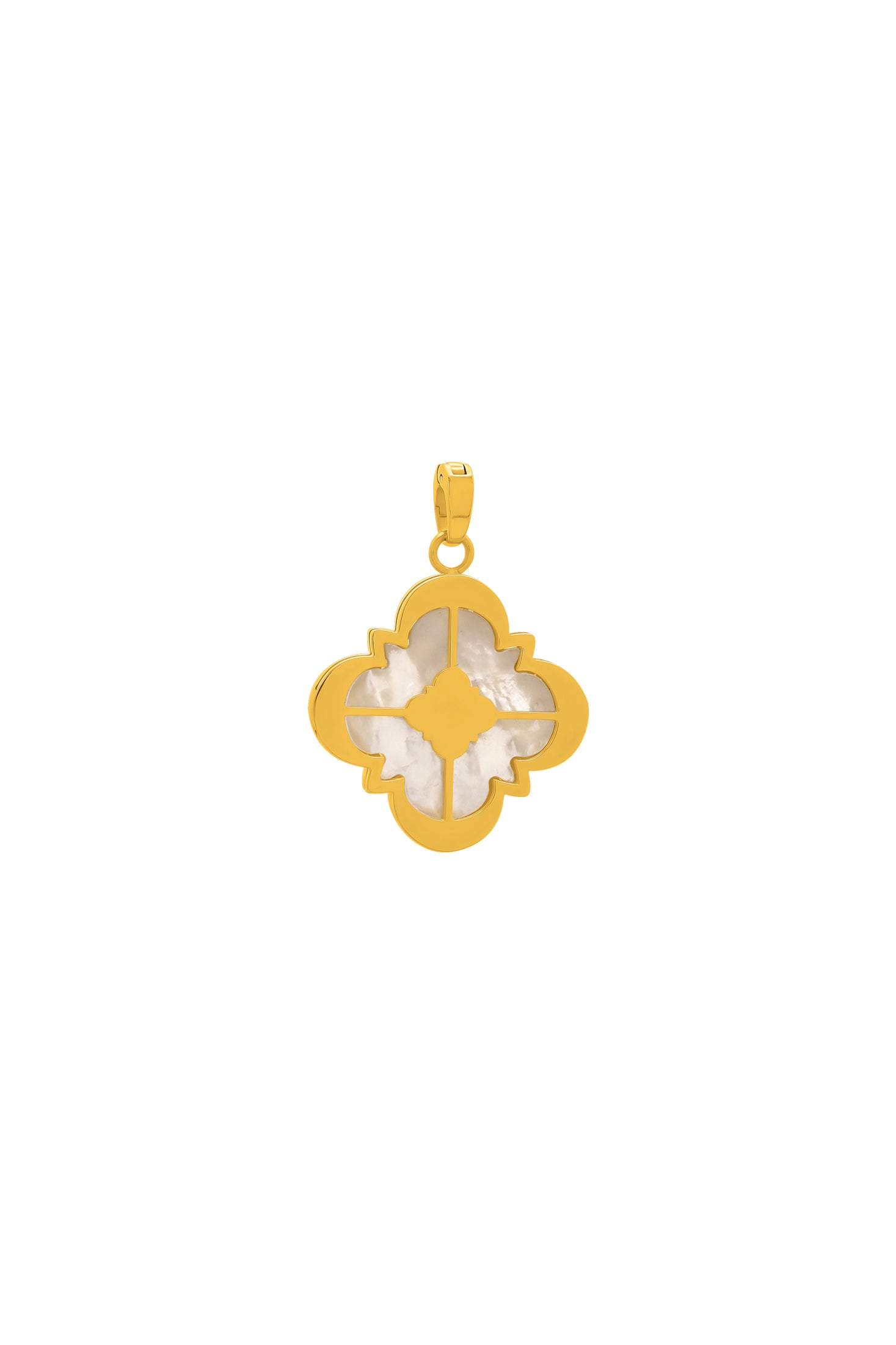 Stone Station Locket Pendant