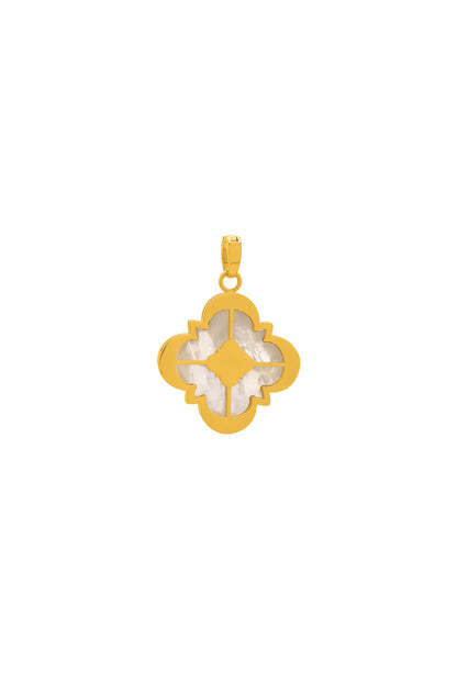 Stone Station Locket Stones - White Mother of Pearl
