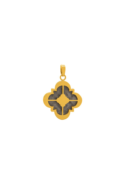 Stone Station Locket Pendant
