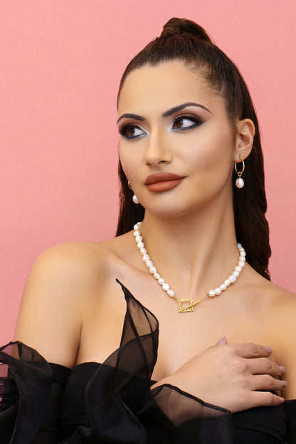 FreshWater Pearl Statement Necklace