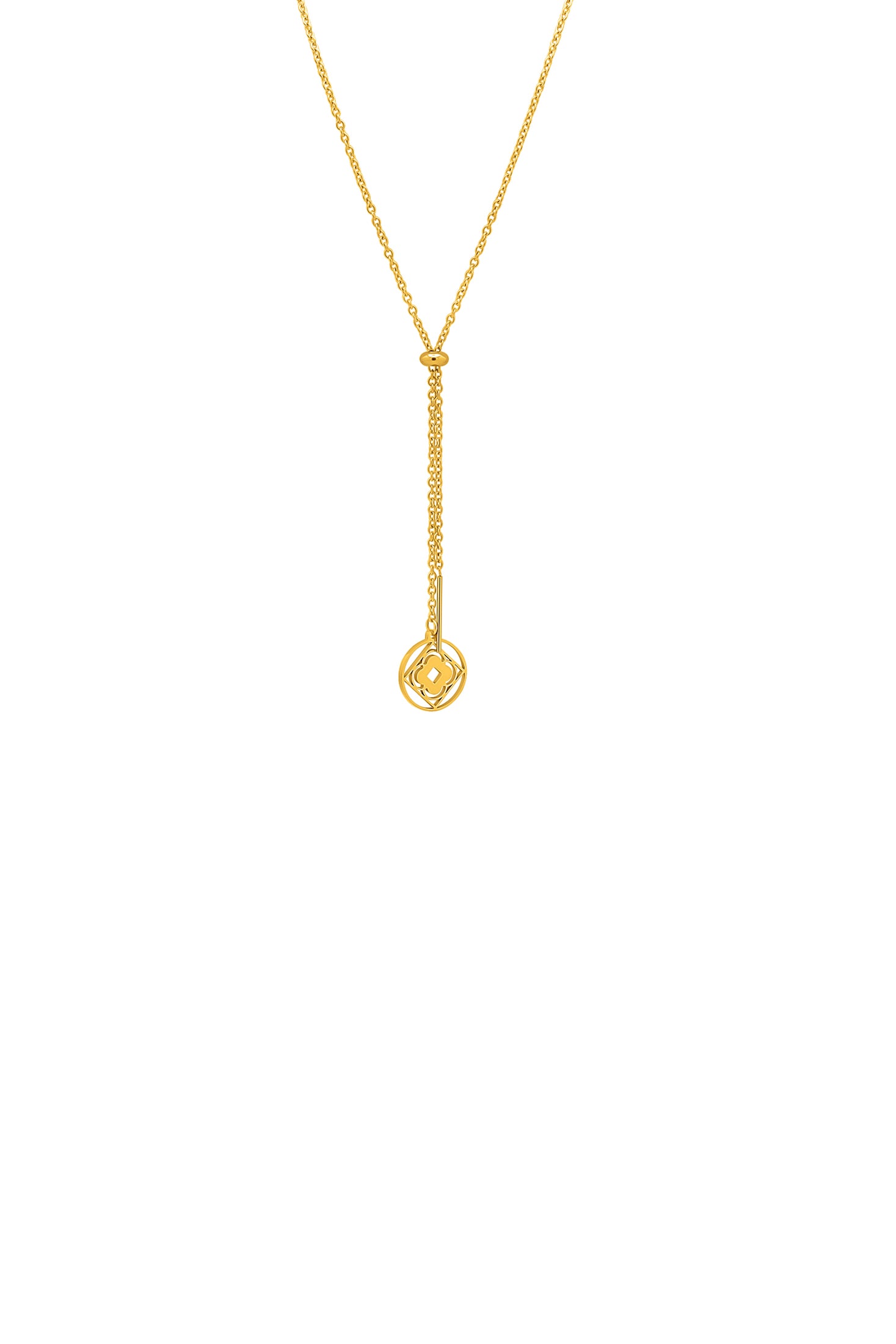 Chain Necklace with Adjustable Toggle
