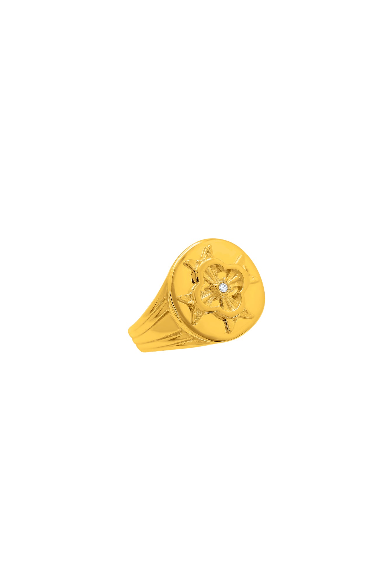 Maltese Cross Signet Ring