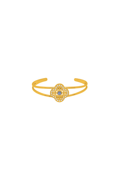 Azure Cat Eye Bangle