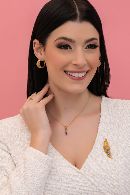 Freedom Petite Hoop Earring Set