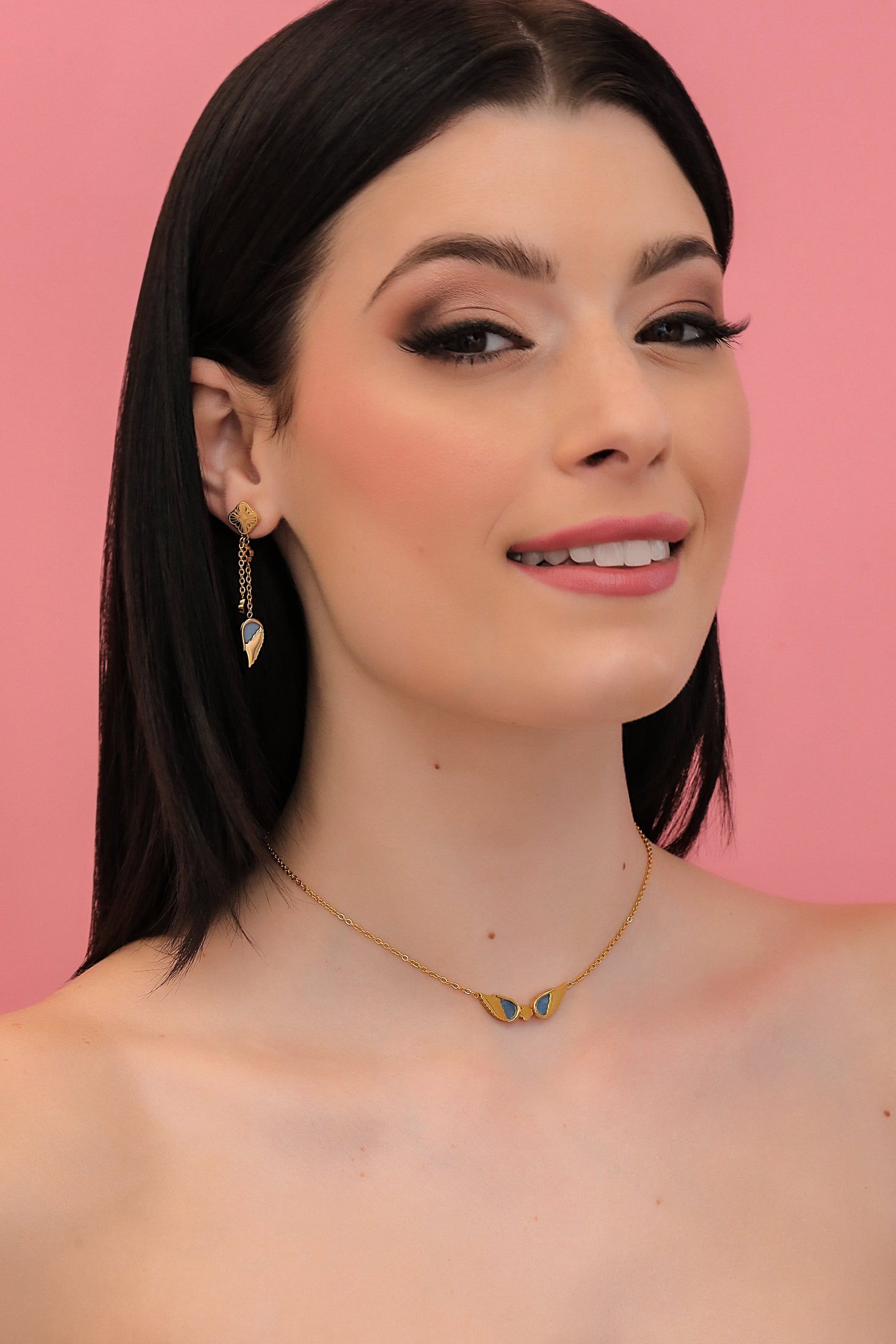 Ġwinħaj Choker &amp; Drop Earrings Gift Set