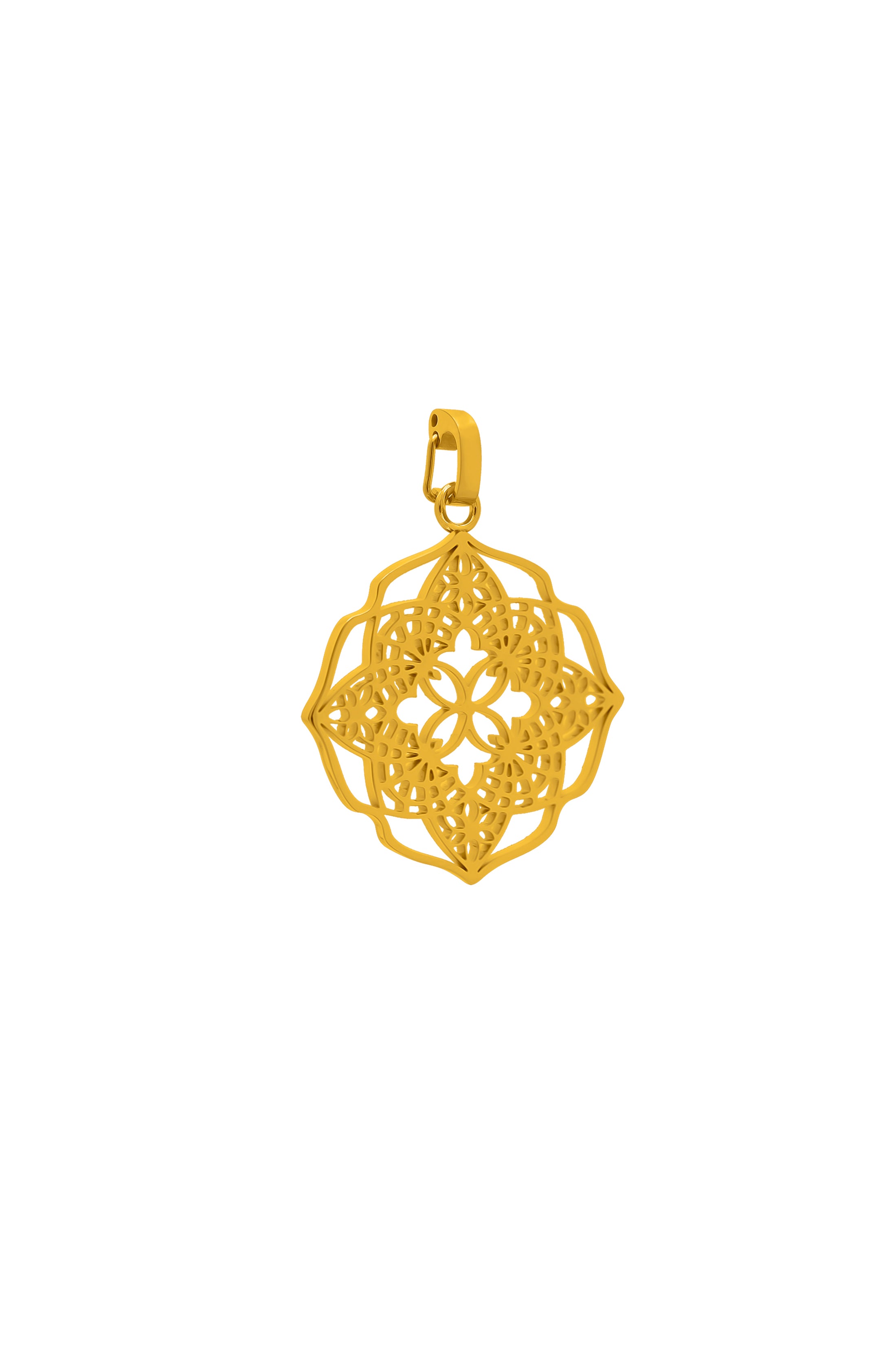 Kerċem Lace Hollow Pendant