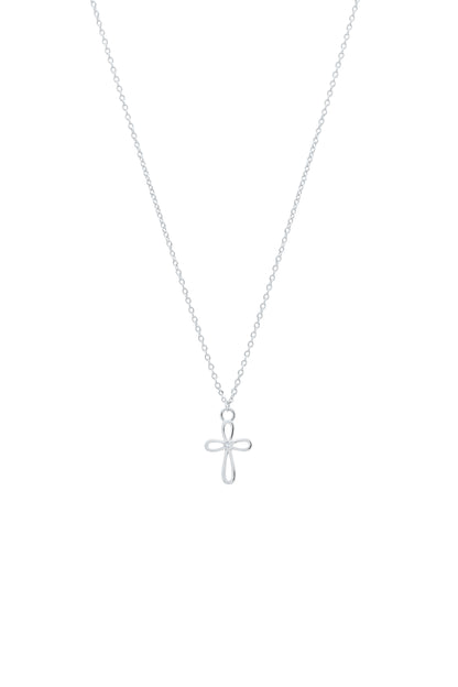 Silver Cross Necklace