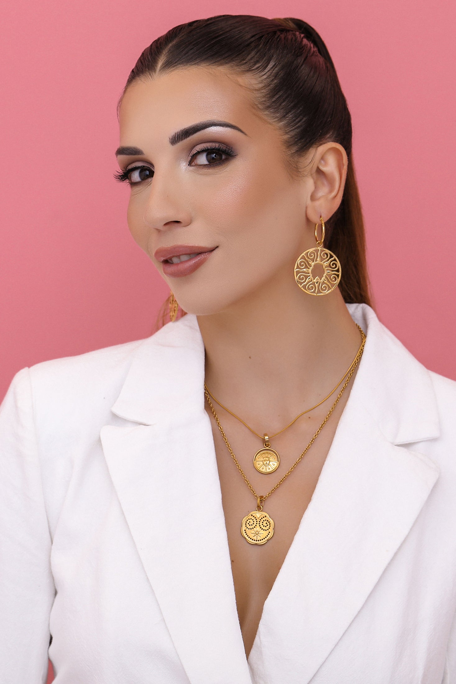 Creativity Pendant Earring Set