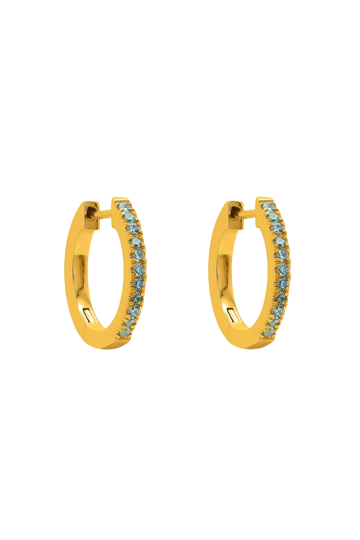 December Carisma Birthstone Hoop Earring Set