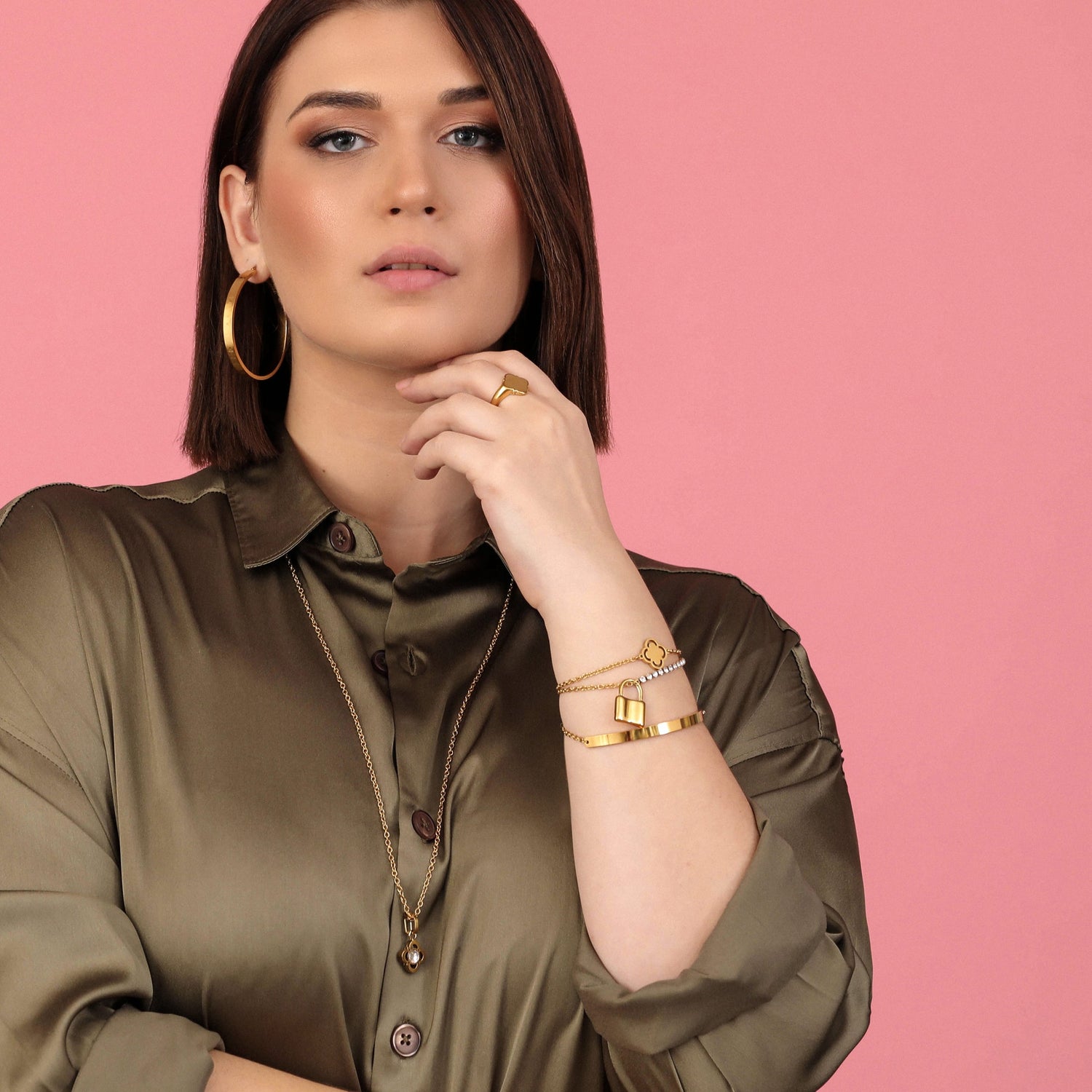 Valentine’s Carisma Logo Bracelet