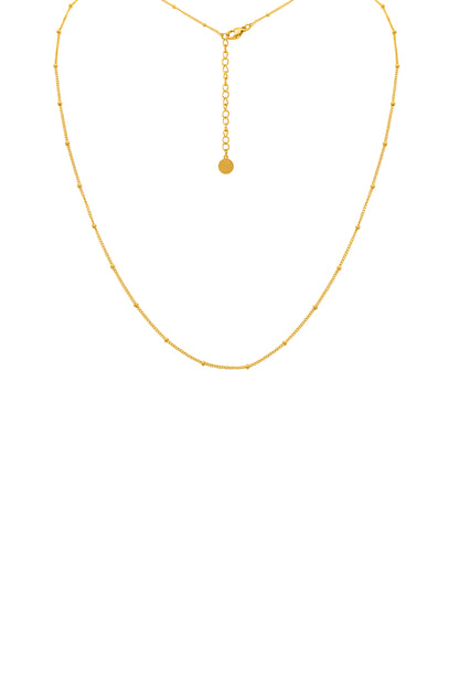 Thin Ball Chain Necklace