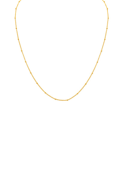 Thin Ball Chain Necklace