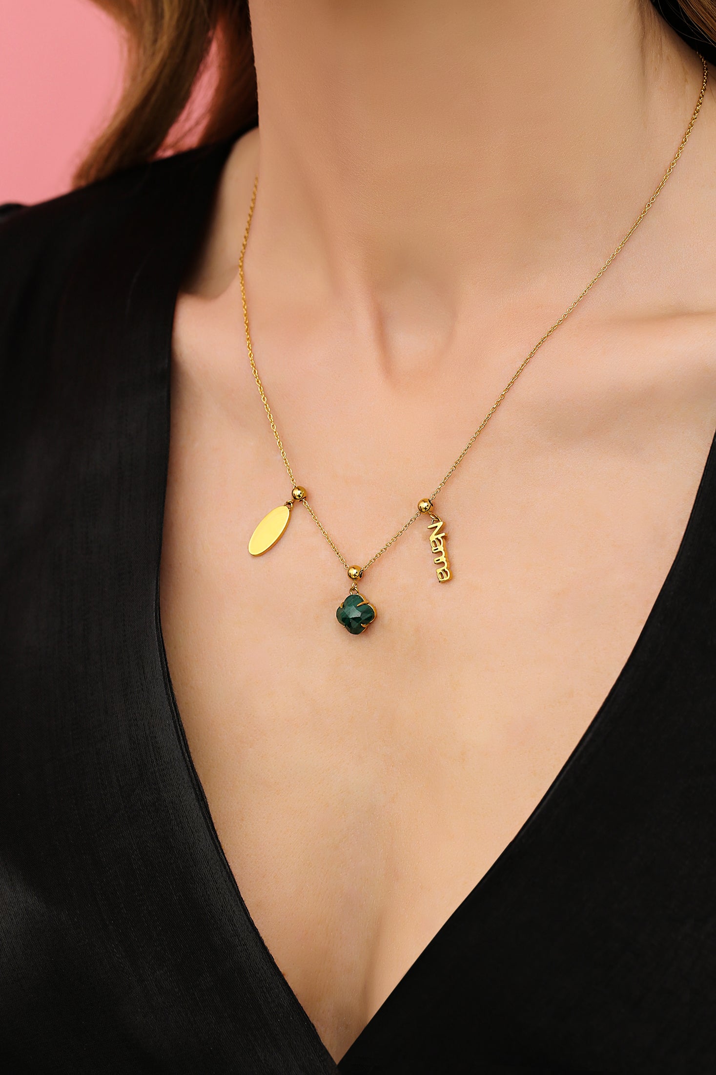 "Rikordji Infiniti" Engravable Toggle Charm Pendant