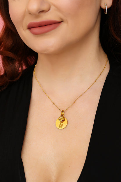 "Nanna inti l-isbaħ Fjura" Engravable Pendant