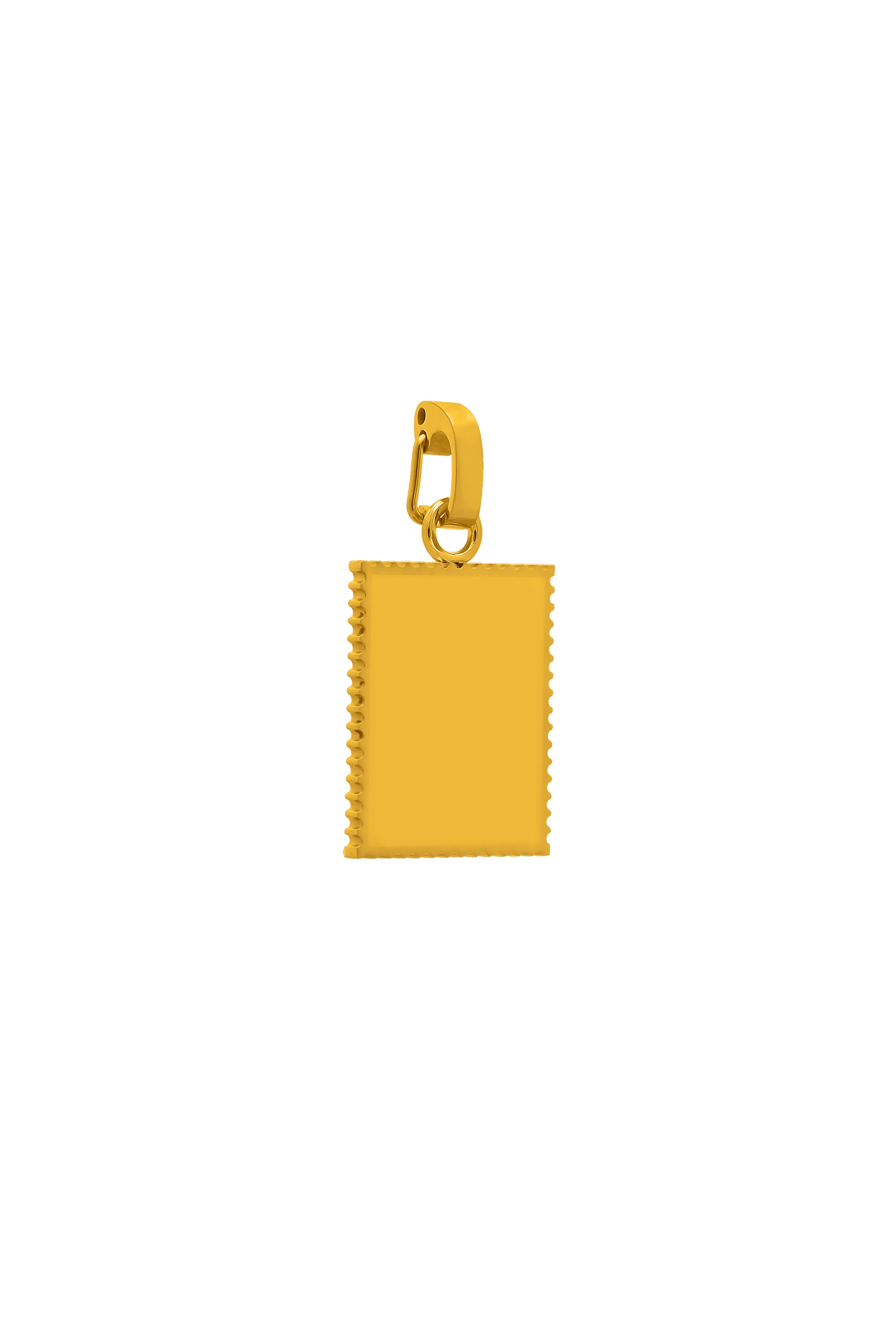 Engravable Stamp Pendant