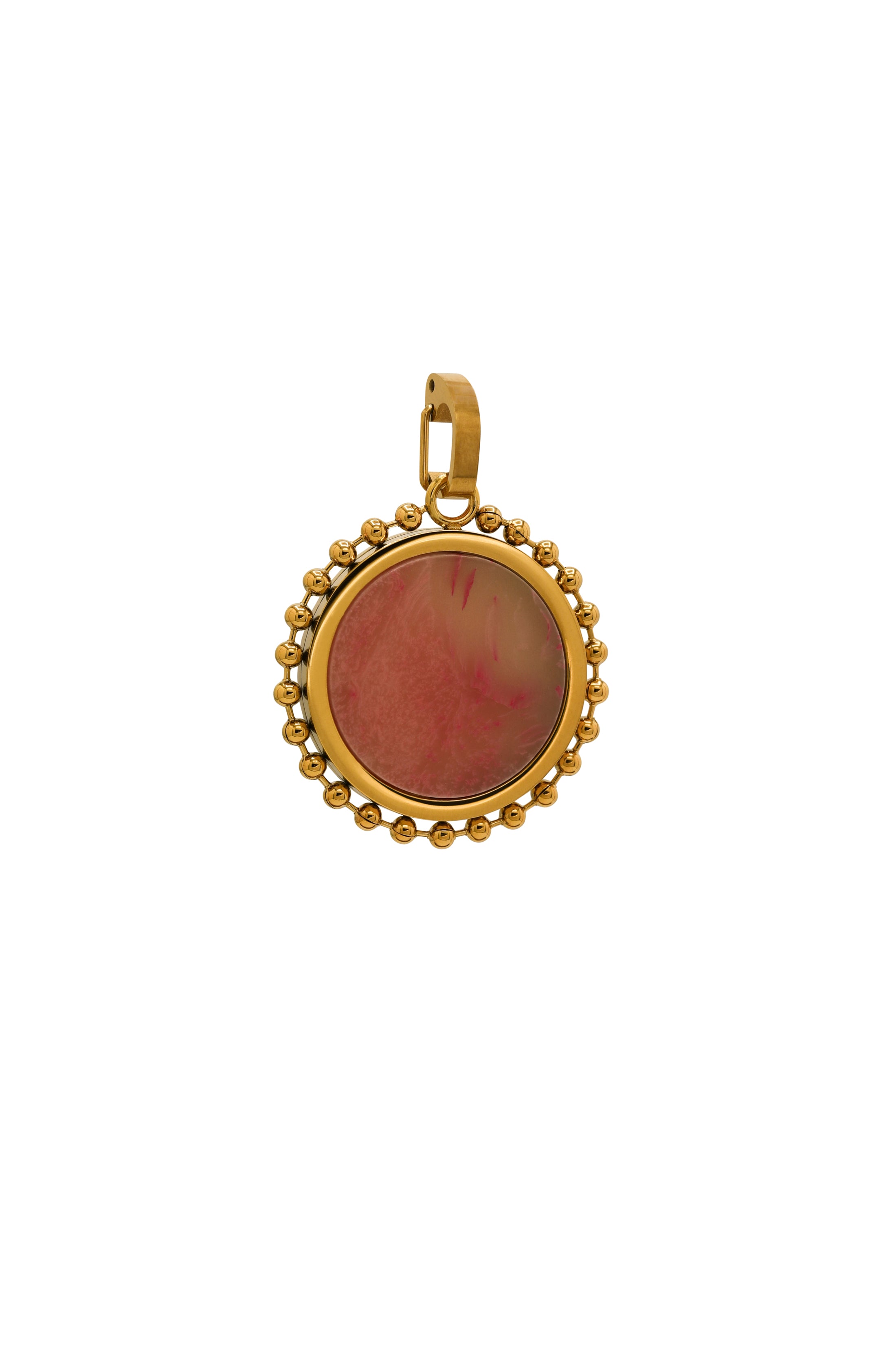 Coral Stone Pendant