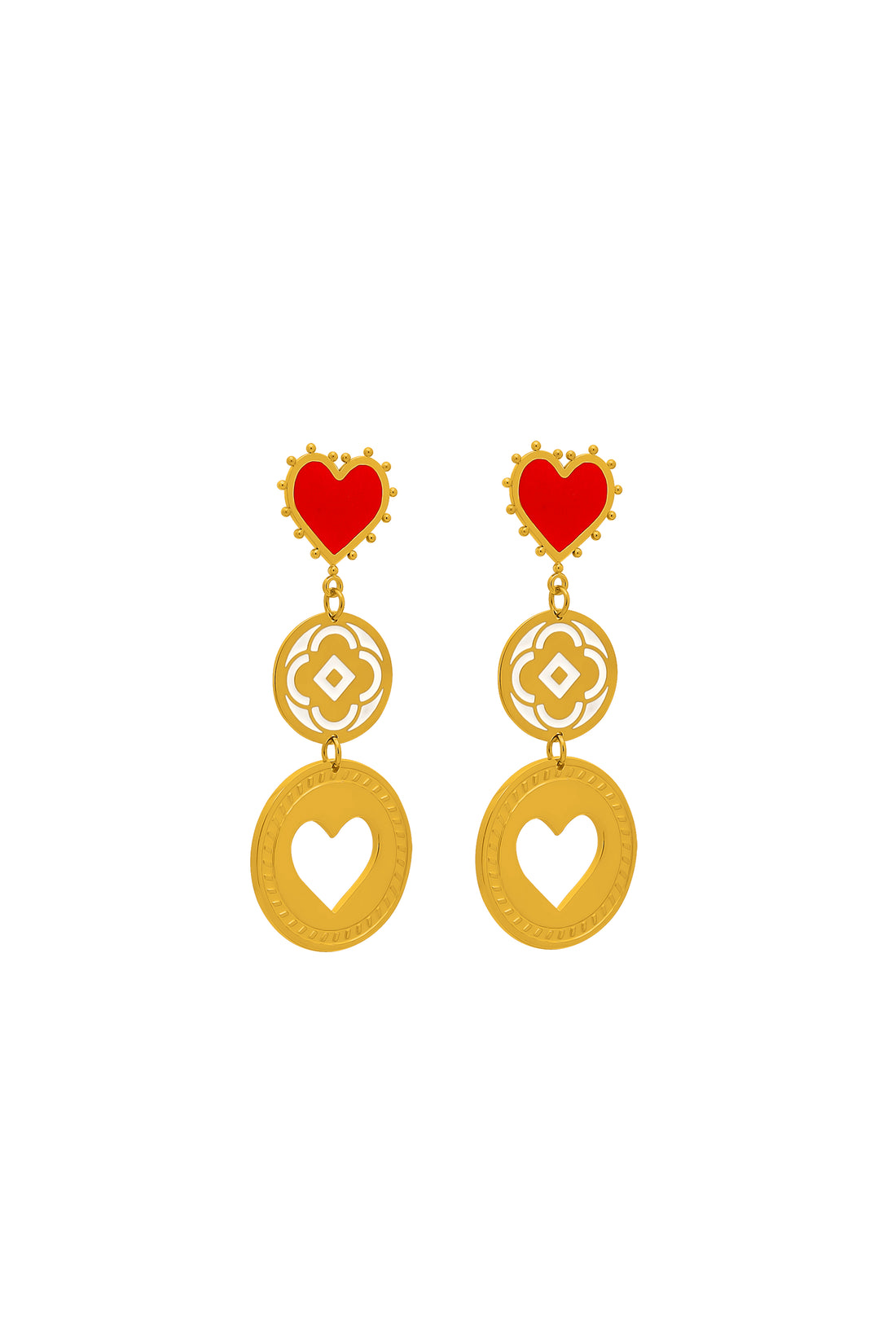 Carisma Love Statement Earring Set