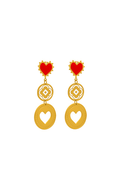 Carisma Love Statement Earring Set