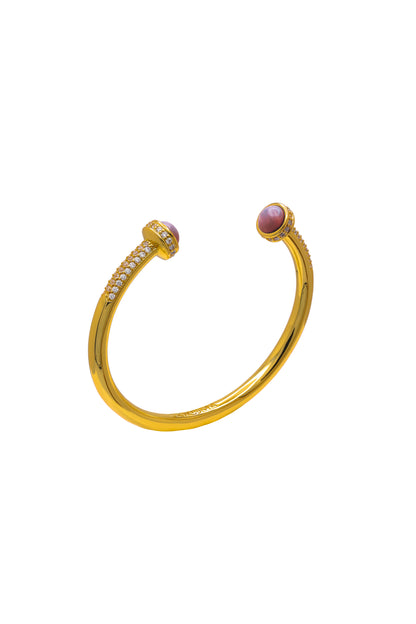 Pink Sphere Bangle