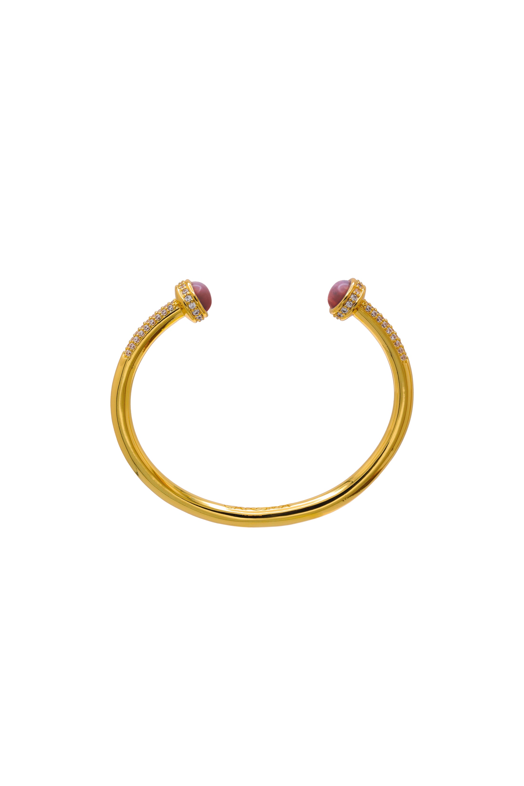 Pink Sphere Bangle
