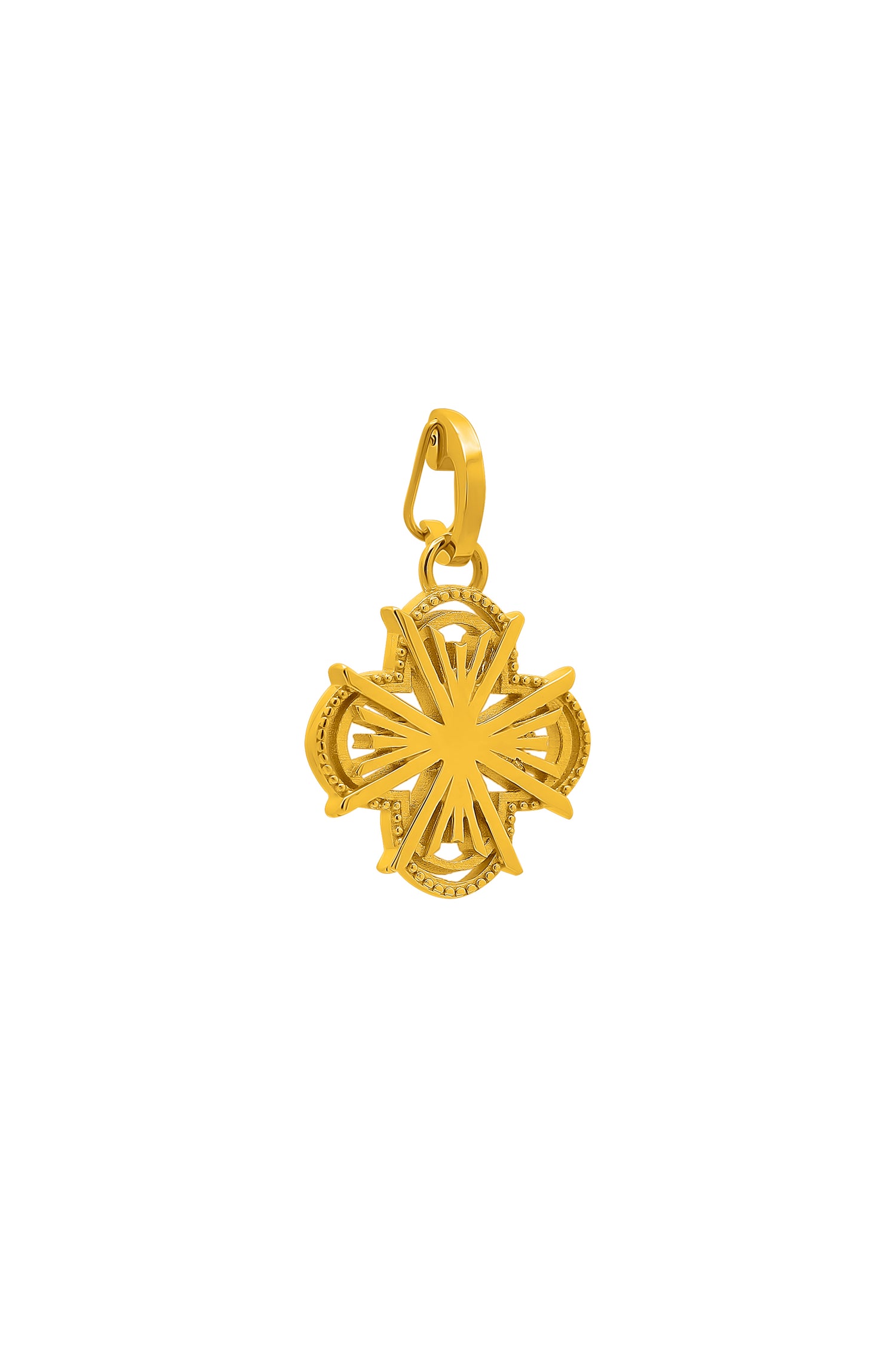 Ornate Maltese Cross Pendant