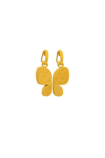 L-Aqwa Ħabiba Butterfly Wings Pendants &amp; Carisma Logo Birthstone Pendant Gift Set