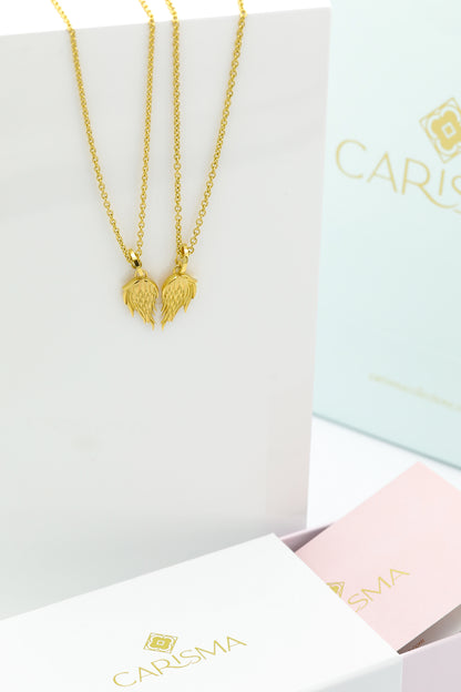 L-Aqwa Ħabiba Angel Wings Pendant Gift Set