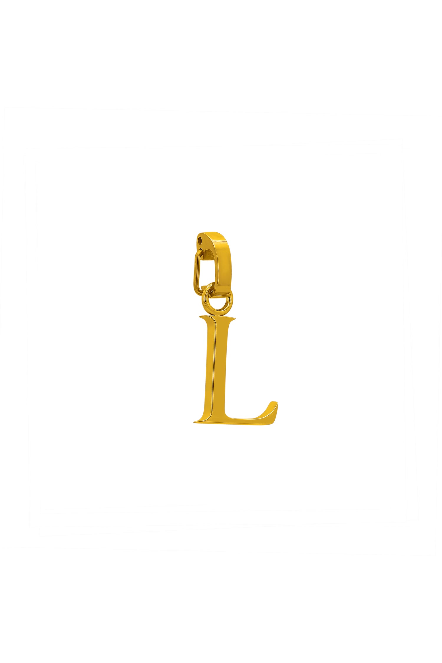 &quot;L&quot; Carisma Letter Pendant