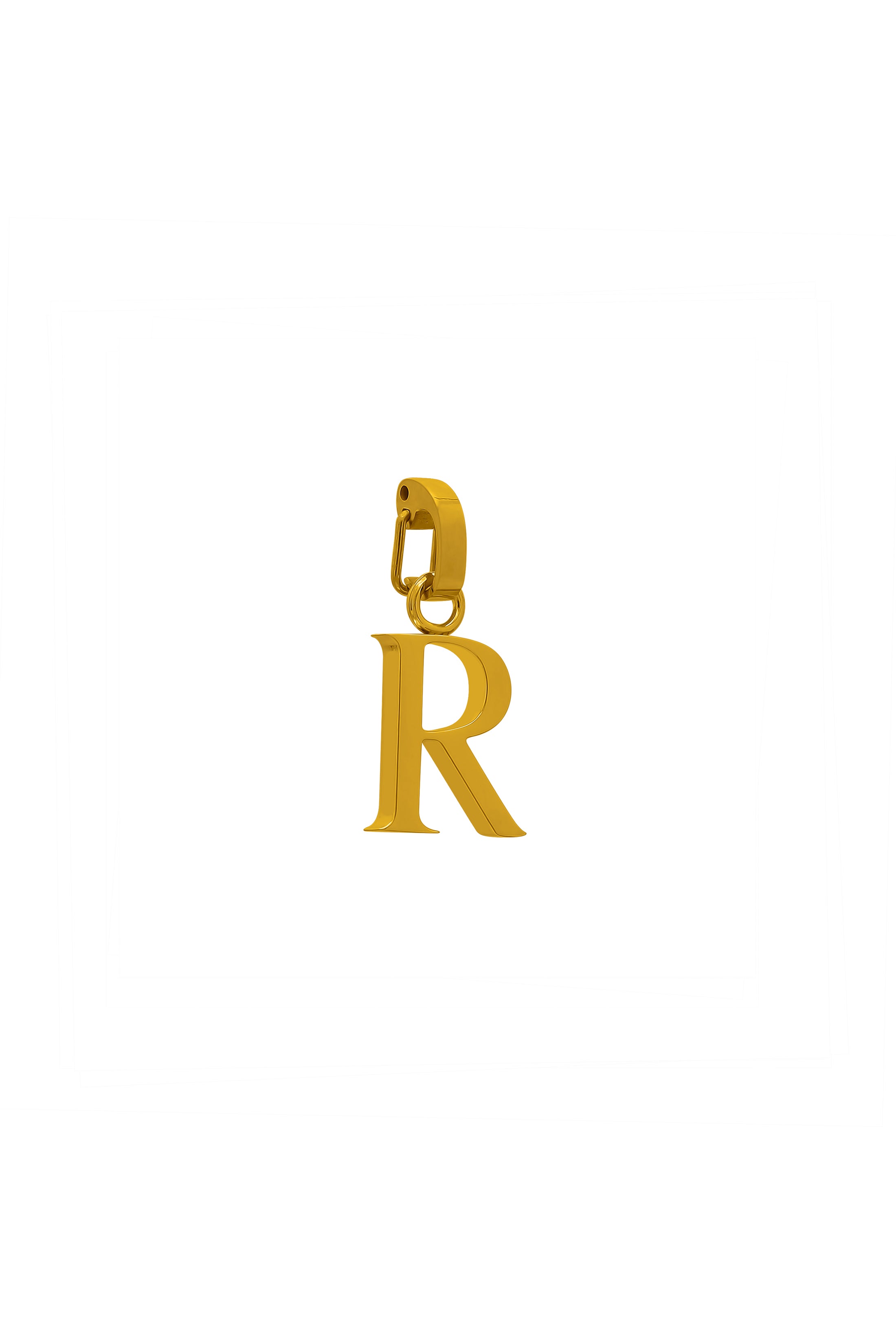 &quot;R&quot; Carisma Letter Pendant