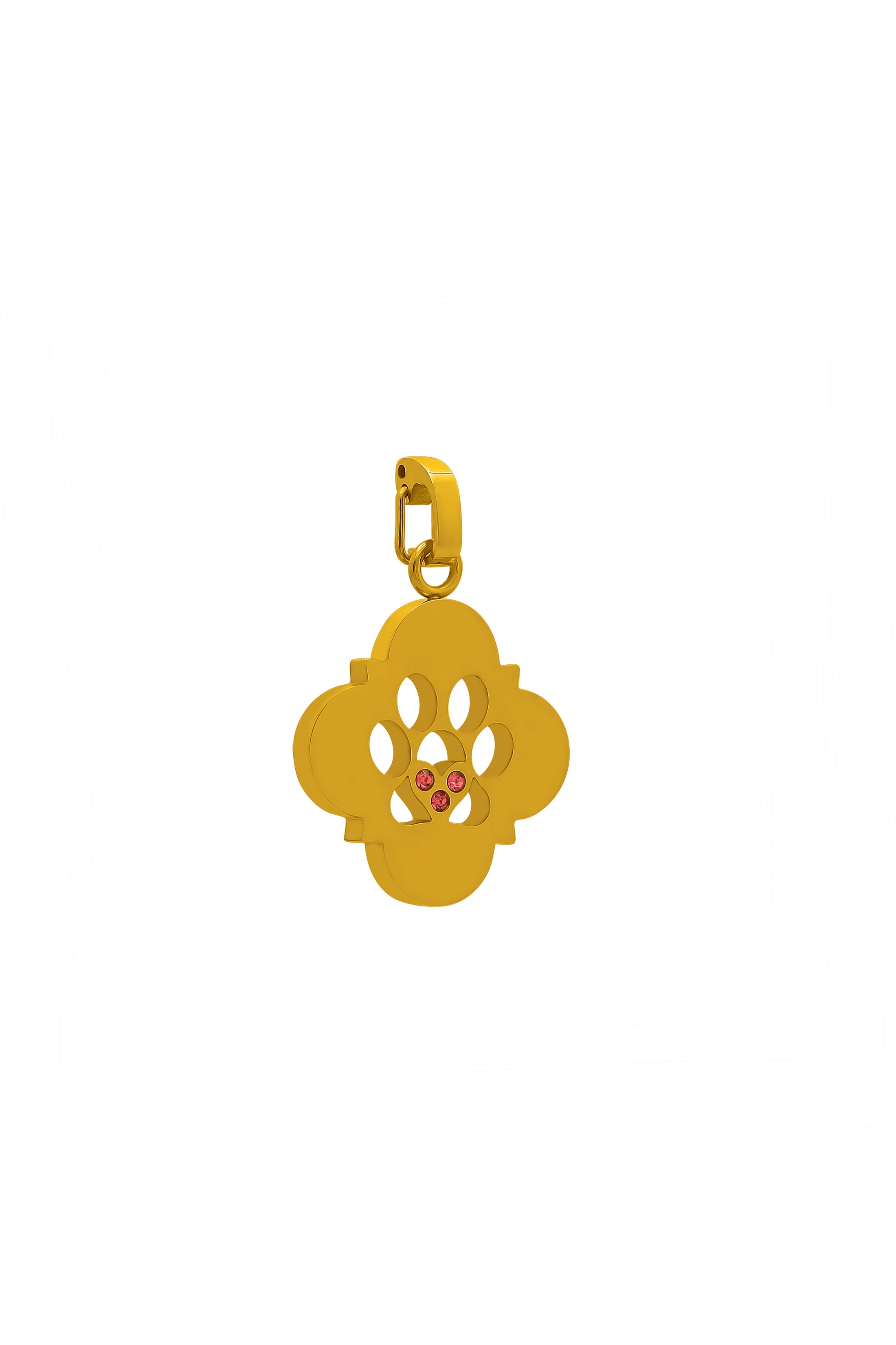 The Pink Paw Print Carisma Pendant