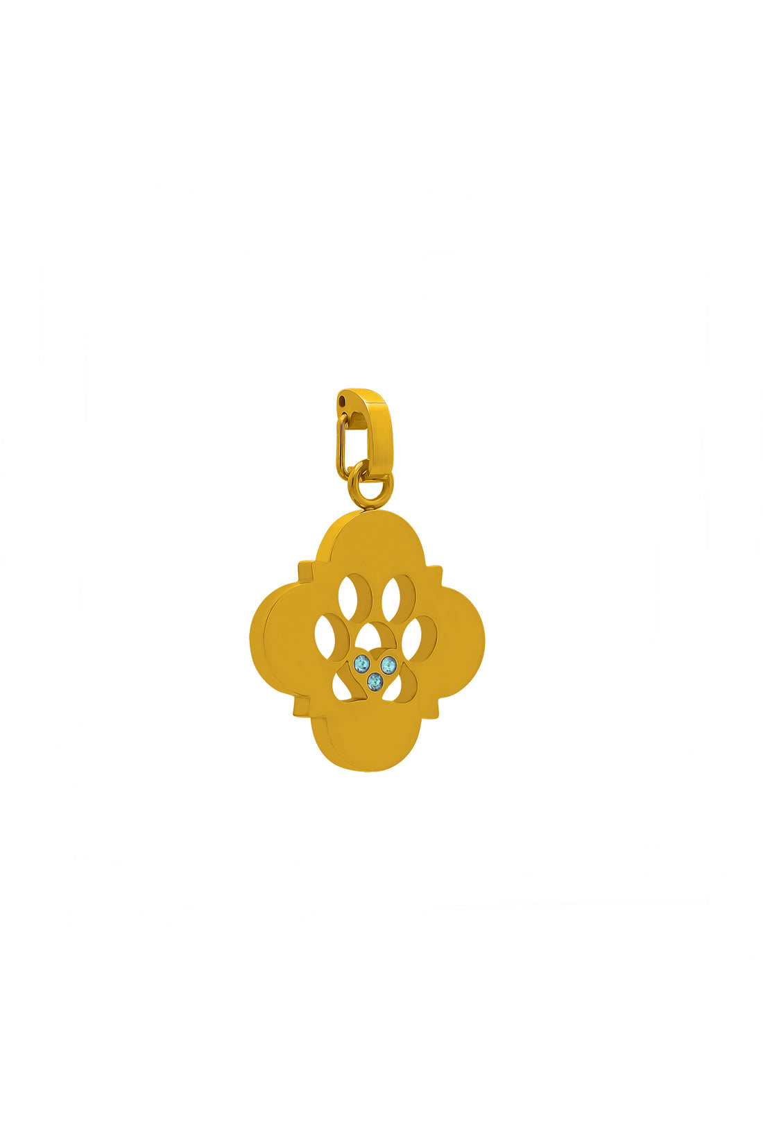 The Blue Paw Print Carisma Pendant