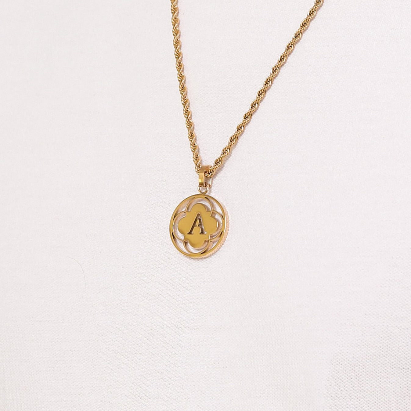 &quot;A&quot; Carisma Logo Letter Pendant