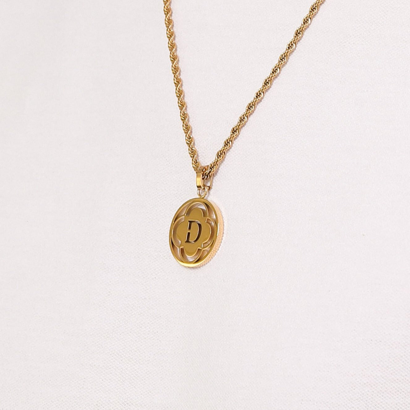 &quot;D&quot; Carisma Logo Letter Pendant