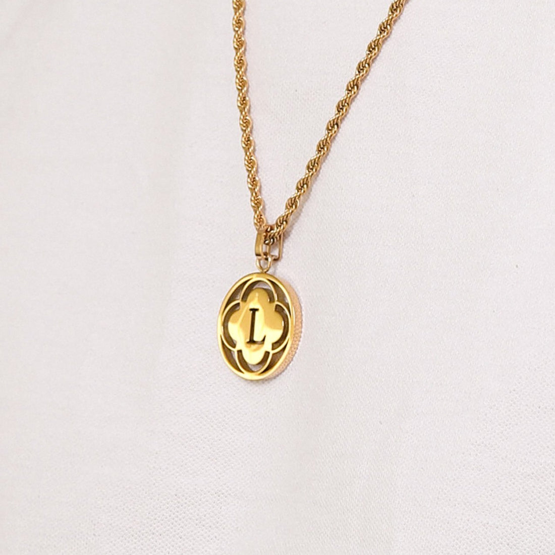 &quot;L&quot; Carisma Logo Letter Pendant