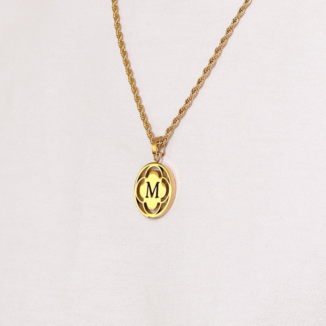 &quot;M&quot; Carisma Logo Letter Pendant