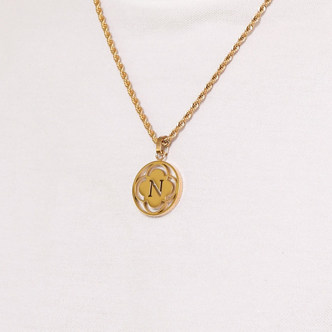 &quot;N&quot; Carisma Logo Letter Pendant