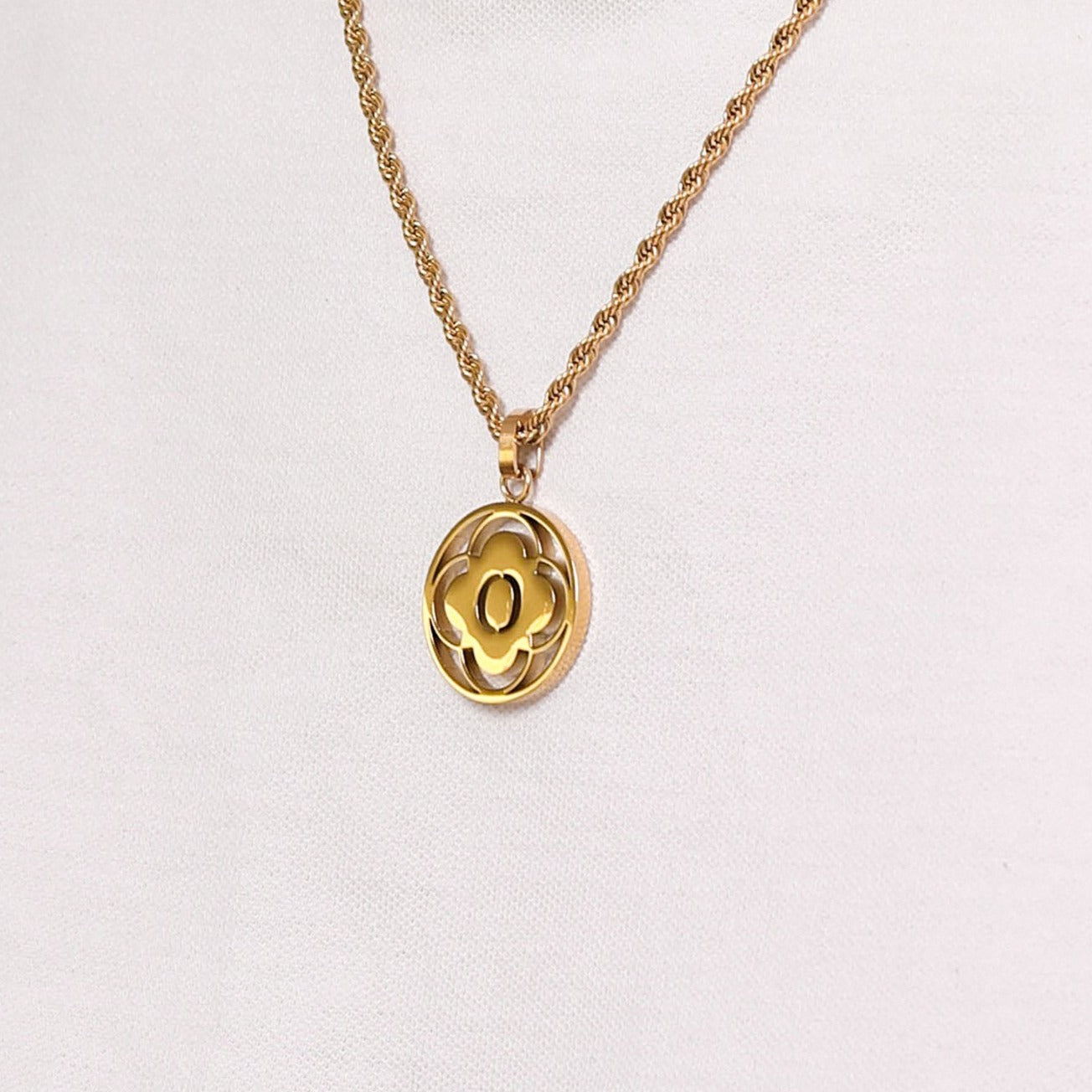 &quot;O&quot; Carisma Logo Letter Pendant