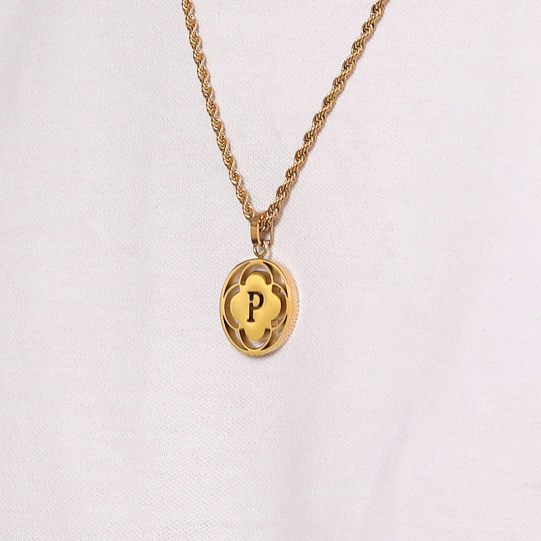 &quot;P&quot; Carisma Logo Letter Pendant