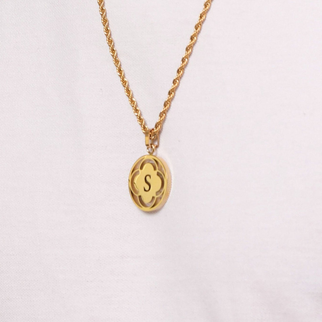 &quot;S&quot; Carisma Logo Letter Pendant