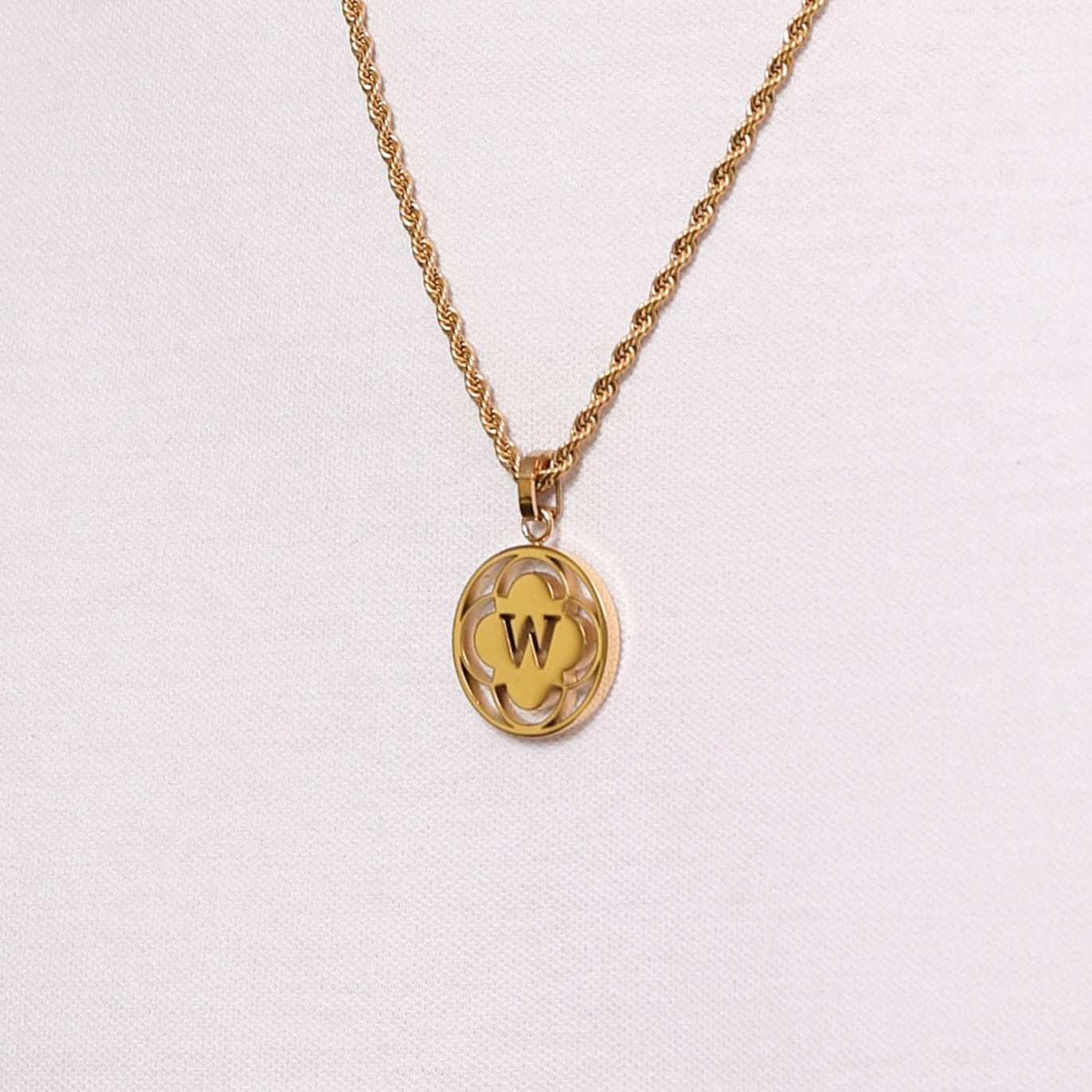 &quot;W&quot; Carisma Logo Letter Pendant