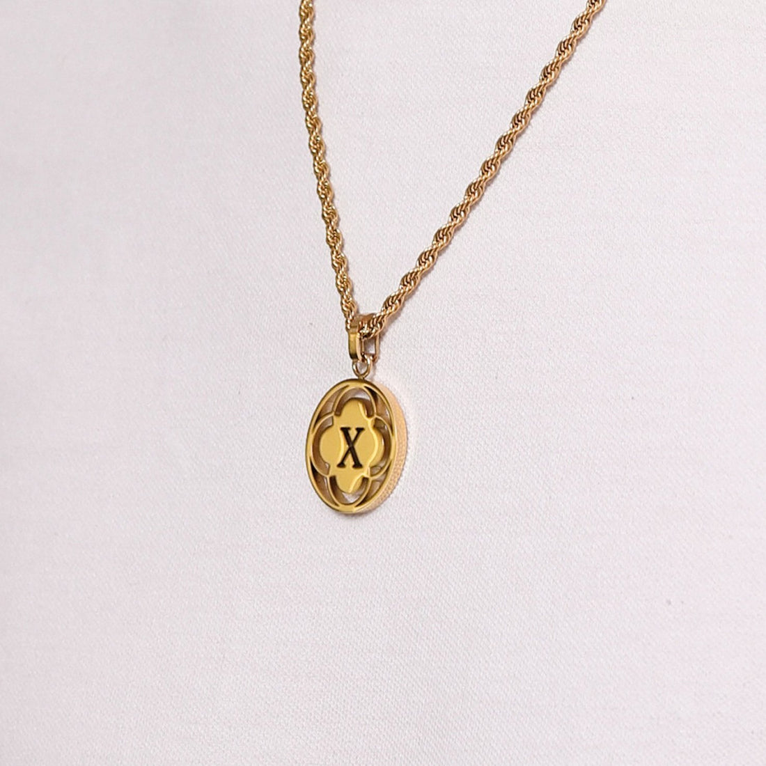 &quot;X&quot; Carisma Logo Letter Pendant