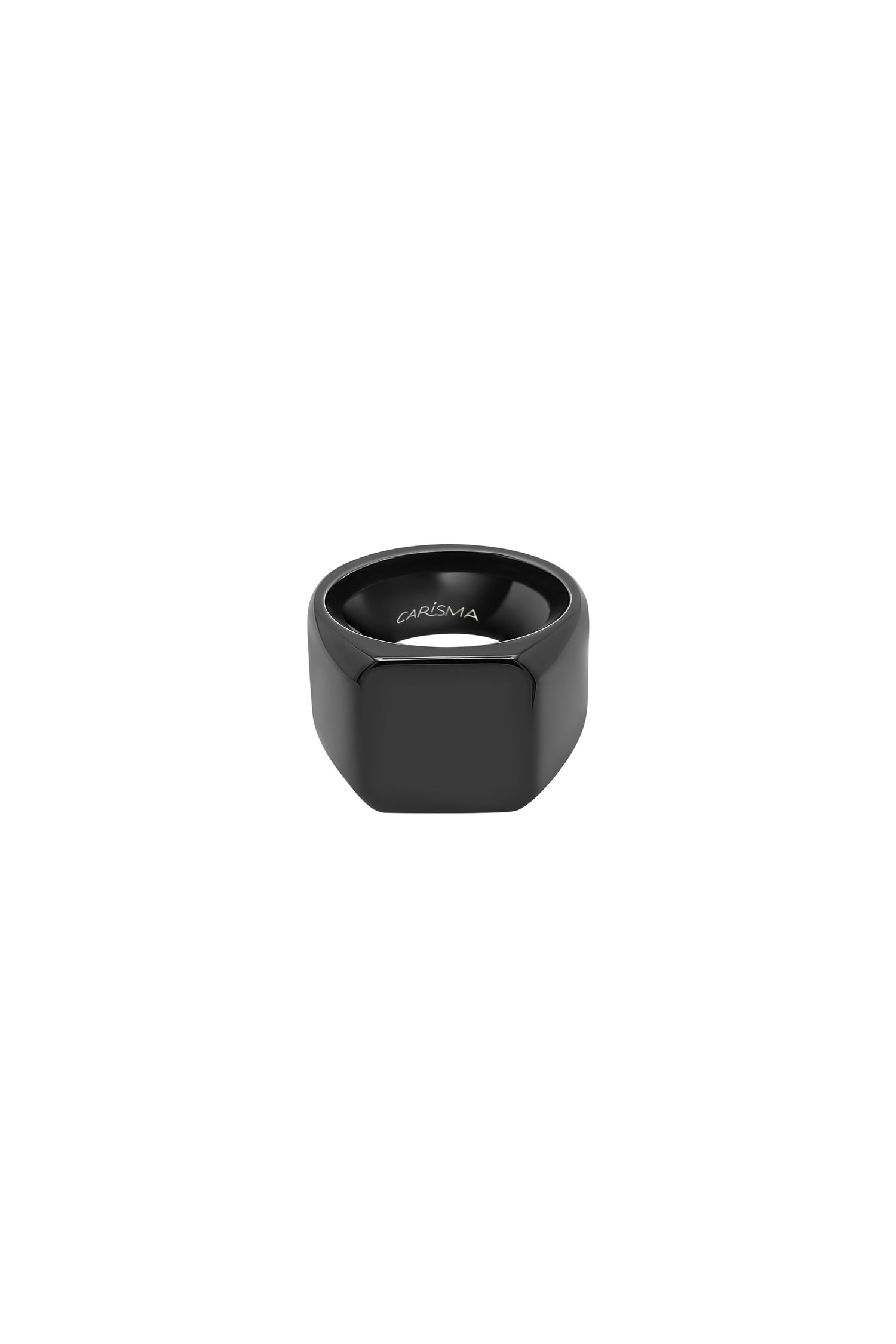 Matte Black Square Ring