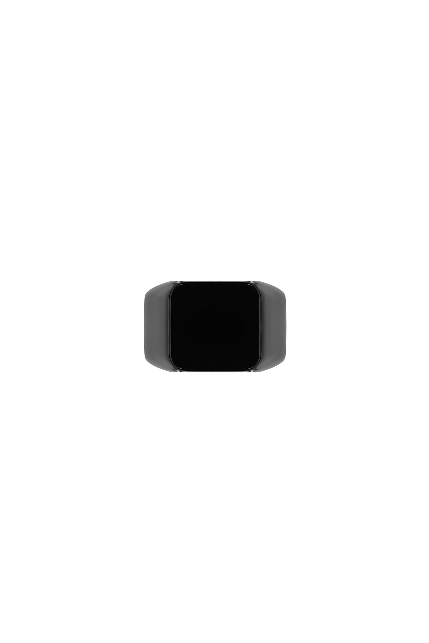 Matte Black Square Ring