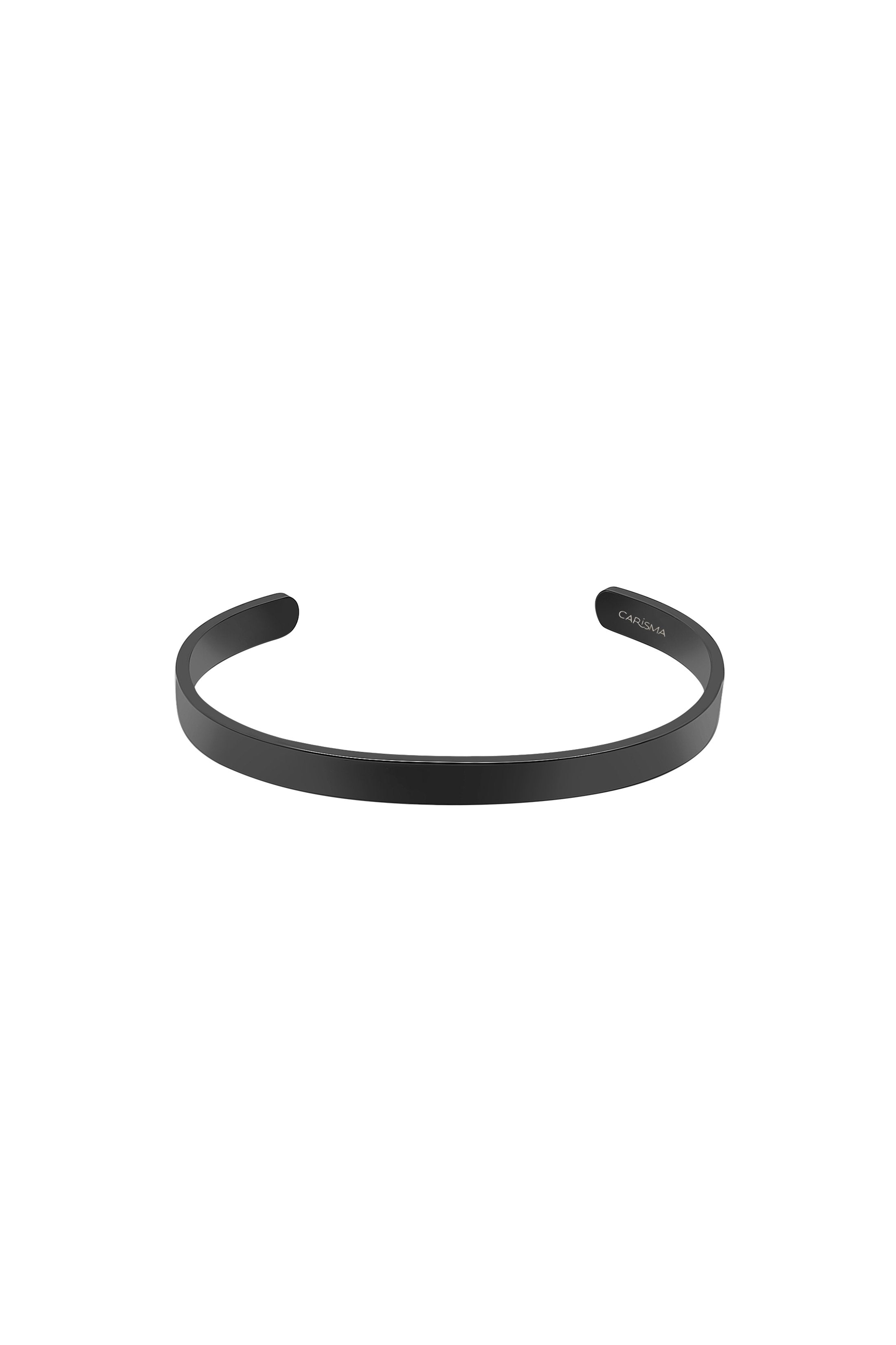 Matte Black Engravable Bangle