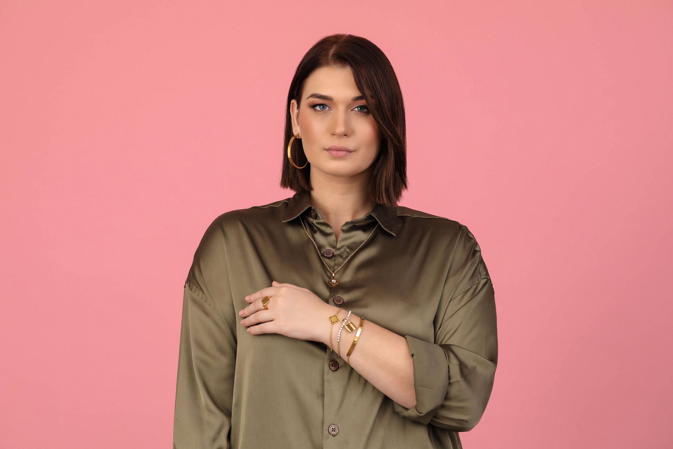 Valentine’s Carisma Logo Bracelet