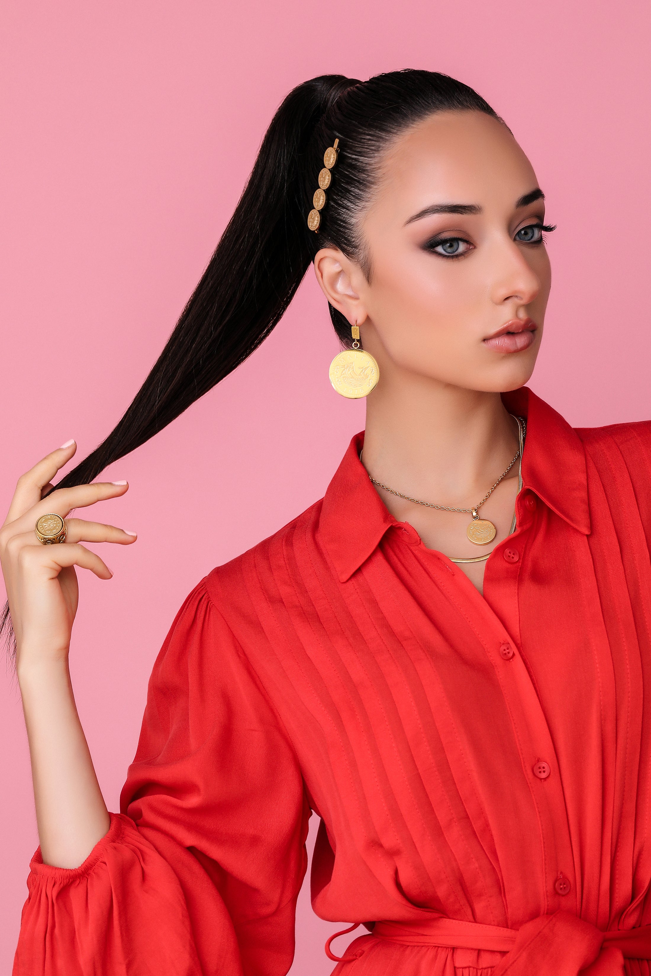 Xini Coin Hair Clip