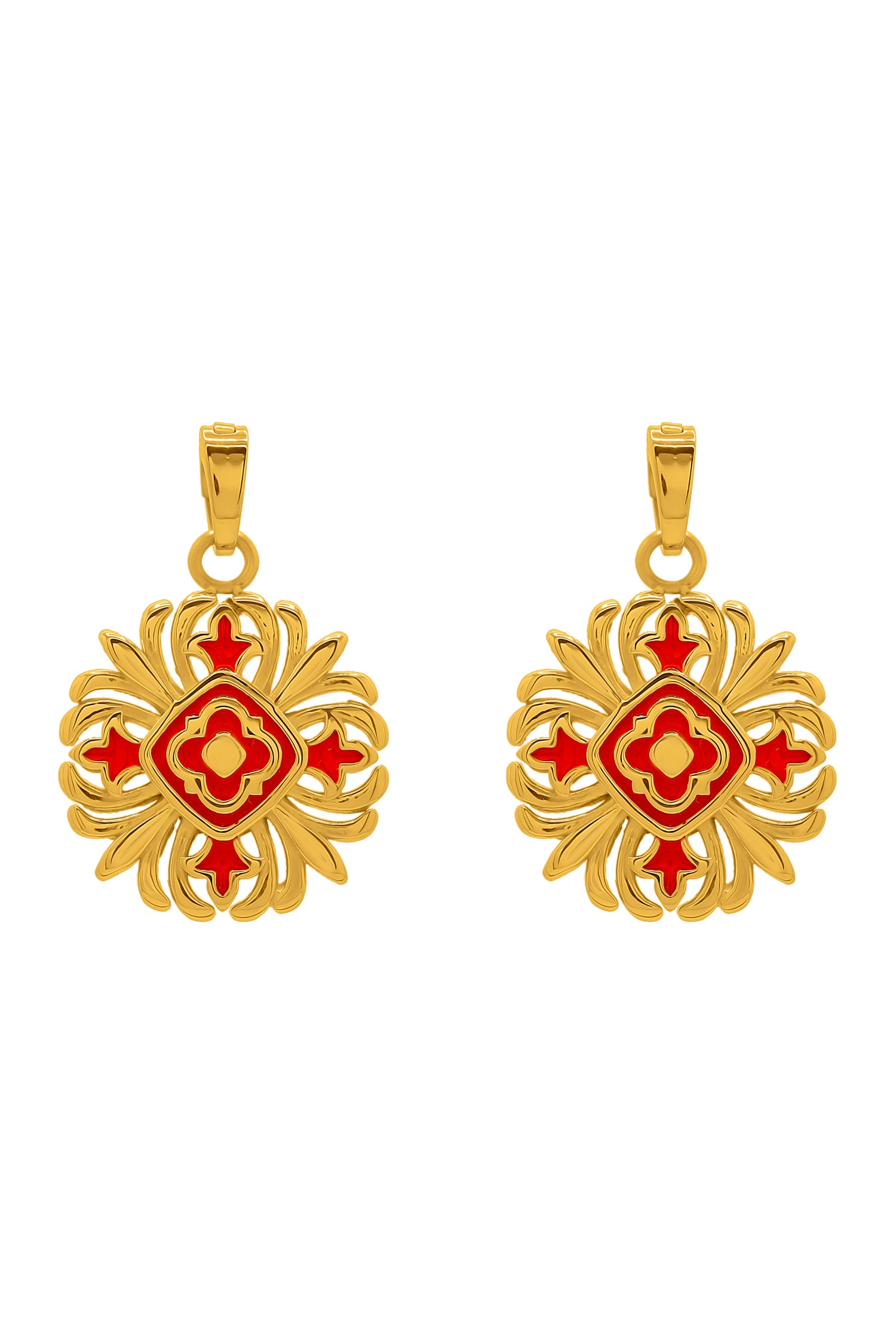 San Ġorġ Pendant Earring Set