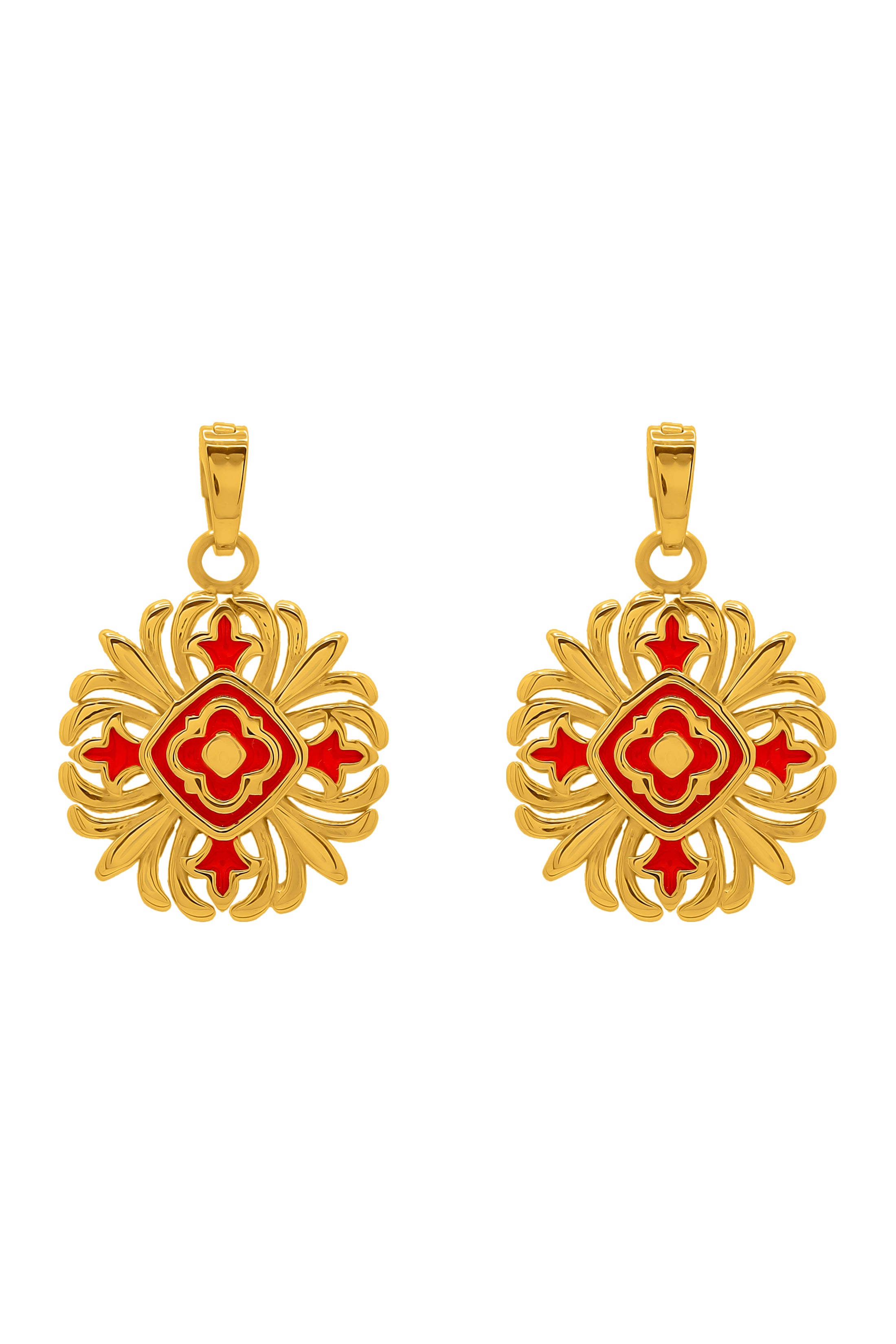 San Ġorġ Pendant Earring Set