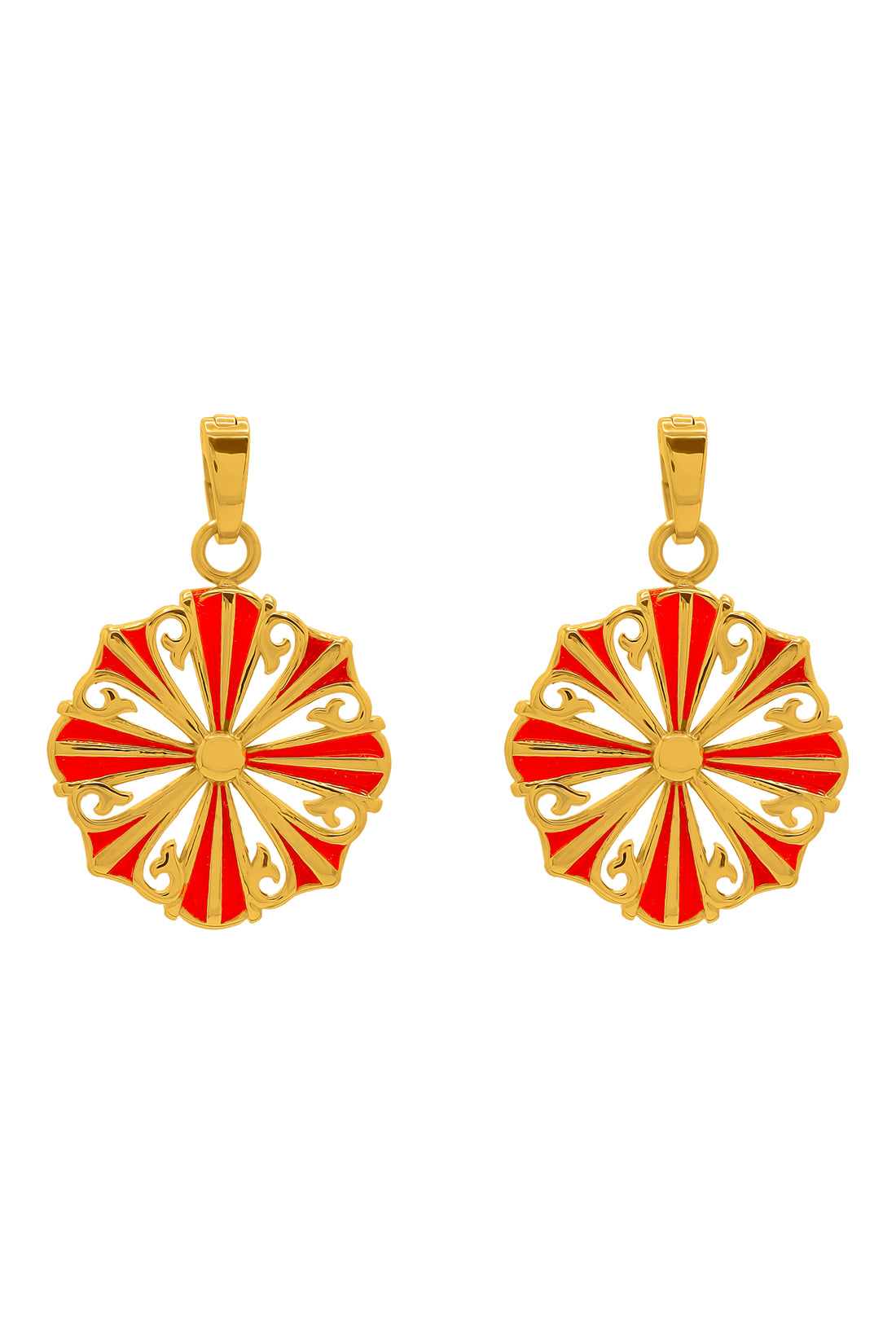 San Bastjan Pendant Earring Set